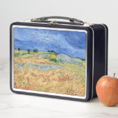 Vincent van Gogh - Die Felder / Schlicht bei Auver Metall Brotdose (Beispiel)