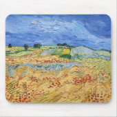 Vincent van Gogh - Die Felder / Schlicht bei Auver Mousepad (Vorne)