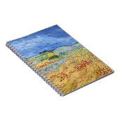 Vincent van Gogh - Die Felder / Schlicht bei Auver Notizblock (Rechte Seite)