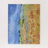 Vincent van Gogh - Die Felder / Schlicht bei Auver Puzzle (Vertikal)