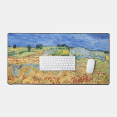 Vincent van Gogh - Die Felder / Schlicht bei Auver Schreibtischunterlage (Tastatur & Maus)