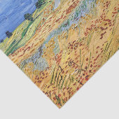 Vincent van Gogh - Die Felder / Schlicht bei Auver Seidenpapier (Ausschnitt)