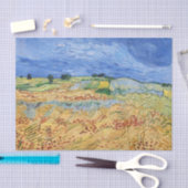 Vincent van Gogh - Die Felder / Schlicht bei Auver Seidenpapier (Handwerk)