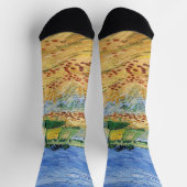 Vincent van Gogh - Die Felder / Schlicht bei Auver Socken (Oben)