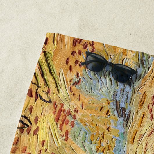 Vincent van Gogh - Die Felder / Schlicht bei Auver Strandtuch (Beispiel)