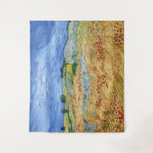 Vincent van Gogh - Die Felder / Schlicht bei Auver Wandteppich (Vorderseite)