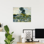 Vincent van Gogh Die Felsen Poster (Heimbüro)