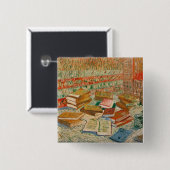 Vincent van Gogh | die gelben Bücher, 1887 Button (Vorne & Hinten)