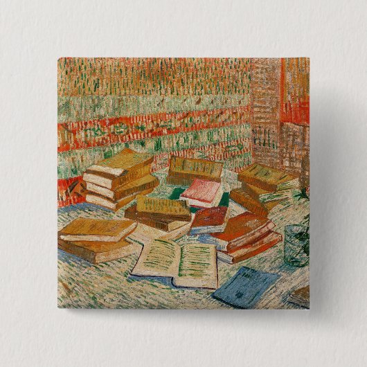 Vincent van Gogh | die gelben Bücher, 1887 Button (Vorderseite)
