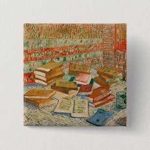 Vincent van Gogh   die gelben Bücher, 1887 Button