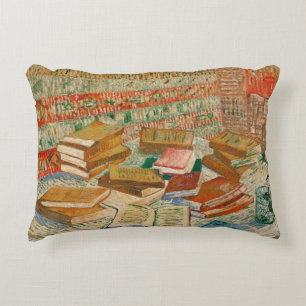 Vincent van Gogh   die gelben Bücher, 1887 Dekokissen
