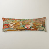 Vincent van Gogh | die gelben Bücher, 1887 Seitenschläferkissen (Rückseite)