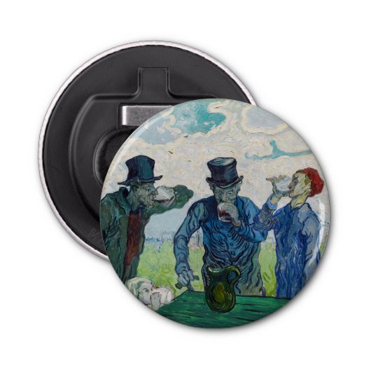 Vincent van Gogh - Die Getränke nach Daumier Flaschenöffner (Vorderseite)