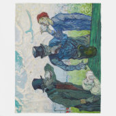 Vincent van Gogh - Die Getränke nach Daumier Fleecedecke (Vorderseite)