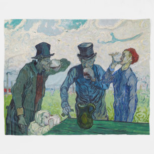 Vincent van Gogh - Die Getränke nach Daumier Fleecedecke