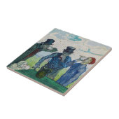 Vincent van Gogh - Die Getränke nach Daumier Fliese (Seite)