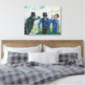 Vincent van Gogh - Die Getränke nach Daumier Leinwanddruck (Insitu (Schlafzimmer))