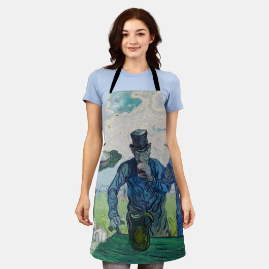 Vincent van Gogh - Die Getränke nach Daumier Schürze (Getragen)