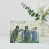 Vincent van Gogh - Die Getränke Postkarte (Stehend Vorderseite)