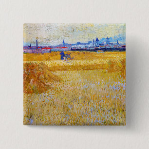 Vincent van Gogh - Die Harvesters Button