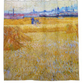 Vincent van Gogh - Die Harvesters Duschvorhang (Vorderseite)