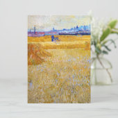 Vincent van Gogh - Die Harvesters Einladung (Stehend Vorderseite)
