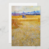 Vincent van Gogh - Die Harvesters Einladung (Vorne/Hinten)