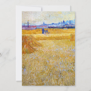 Vincent van Gogh - Die Harvesters Einladung