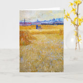 Vincent van Gogh - Die Harvesters Karte (Gelbe Blume)