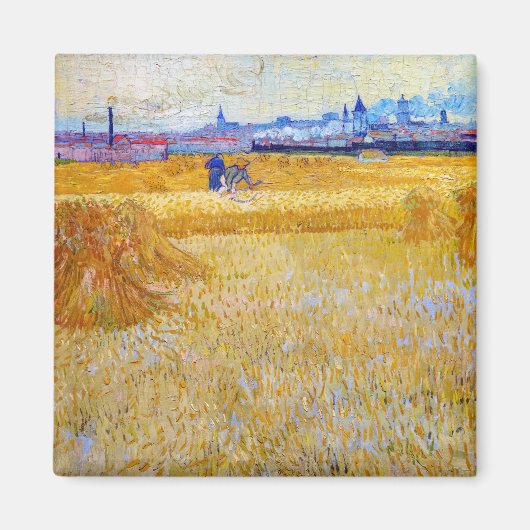 Vincent van Gogh - Die Harvesters Magnet (Vorne)