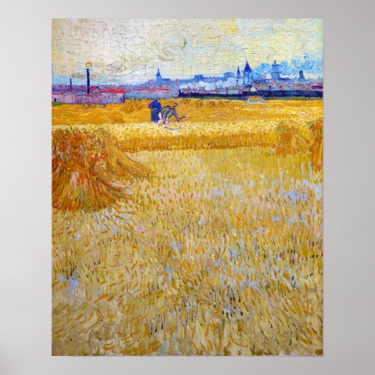 Vincent van Gogh - Die Harvesters Poster (Vorne)