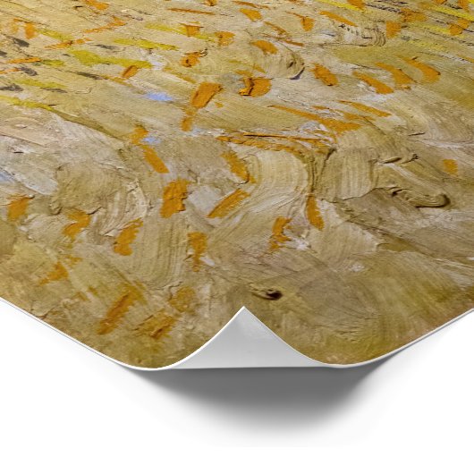 Vincent van Gogh - Die Harvesters Poster (Ecke)