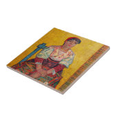 Vincent Van Gogh - Die italienische Frau Fliese (Seite)