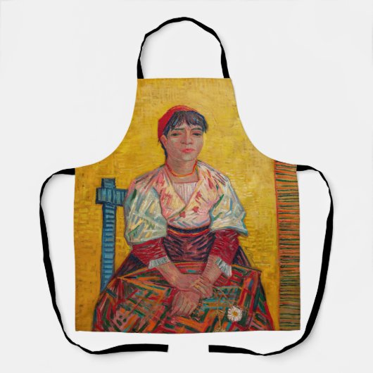 Vincent Van Gogh - Die italienische Frau Schürze (Vorderseite)