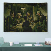 Vincent van Gogh - Die Kartoffelessen Banner (Messe)