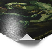 Vincent van Gogh - Die Kartoffelessen Fotodruck (Ecke)