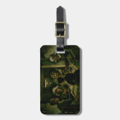 Vincent van Gogh - Die Kartoffelessen Gepäckanhänger (Vorderseite vertikal)