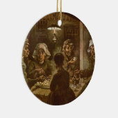 Vincent van Gogh - Die Kartoffelessen Keramikornament (Rechts)