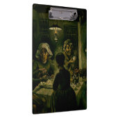 Vincent van Gogh - Die Kartoffelessen Klemmbrett (Rechts)