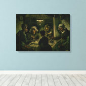 Vincent van Gogh - Die Kartoffelessen Leinwanddruck (Insitu (Holzboden))
