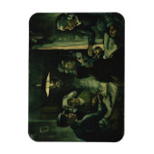 Vincent van Gogh - Die Kartoffelessen Magnet (Vertikal)