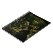 Vincent van Gogh - Die Kartoffelessen Notizblock (Linke Seite)