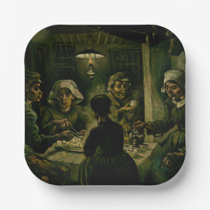 Vincent van Gogh - Die Kartoffelessen Pappteller