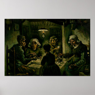 Vincent van Gogh - Die Kartoffelessen Poster
