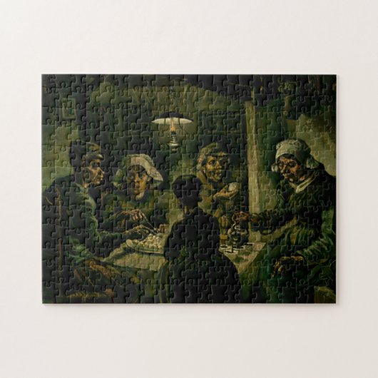 Vincent van Gogh - Die Kartoffelessen Puzzle (Horizontal)