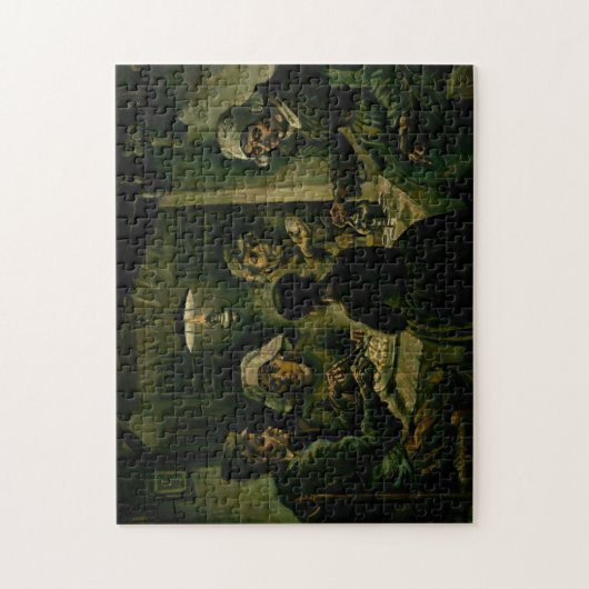 Vincent van Gogh - Die Kartoffelessen Puzzle (Vertikal)