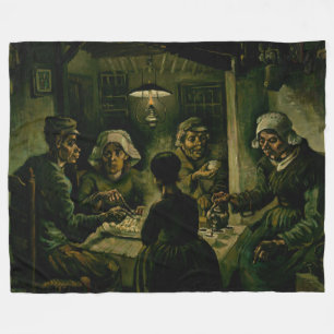 Vincent van Gogh - Die Kartoffelesser Fleecedecke