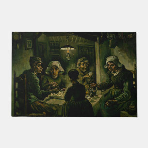 Vincent van Gogh - Die Kartoffelesser Fußmatte
