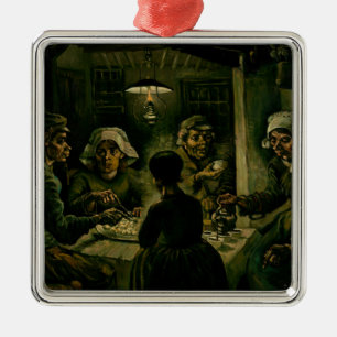 Vincent van Gogh - Die Kartoffelesser Ornament Aus Metall