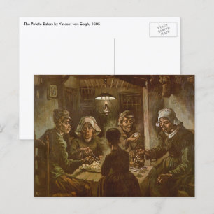 Vincent van Gogh - Die Kartoffelesser Postkarte